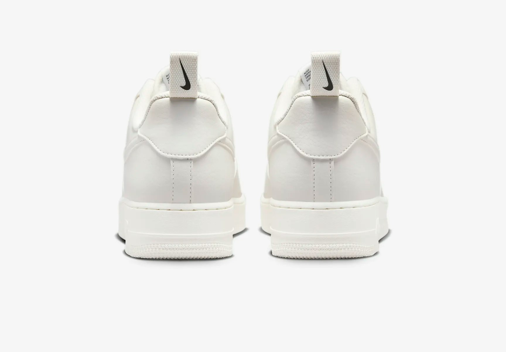 Nike Air Force 1 "Sail Black Swoosh"