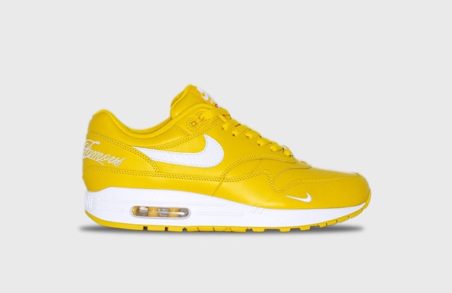 Supreme x Nike Air Max 1 "Speed Yellow"