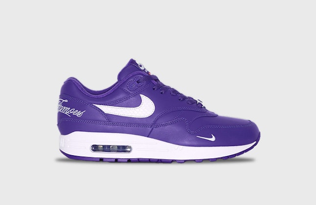 Supreme x Nike Air Max 1 "Varsity Purple" Supreme x Nike Air Max 1 "Varsity Purple"