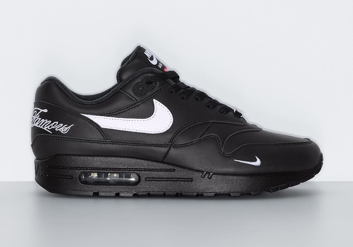 Supreme x Nike Air Max 1 "Black"