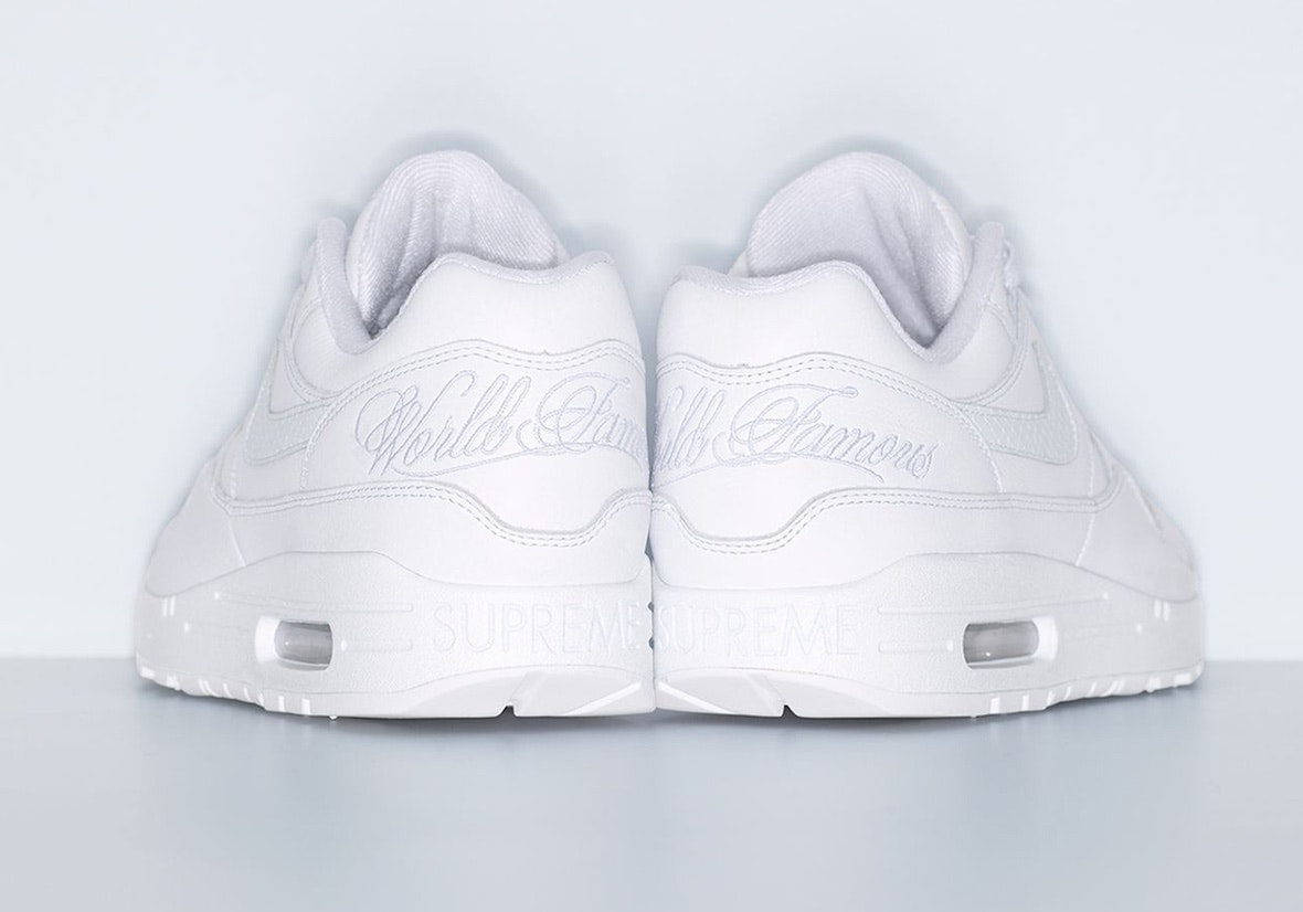 Supreme x Nike Air Max 1 "White"