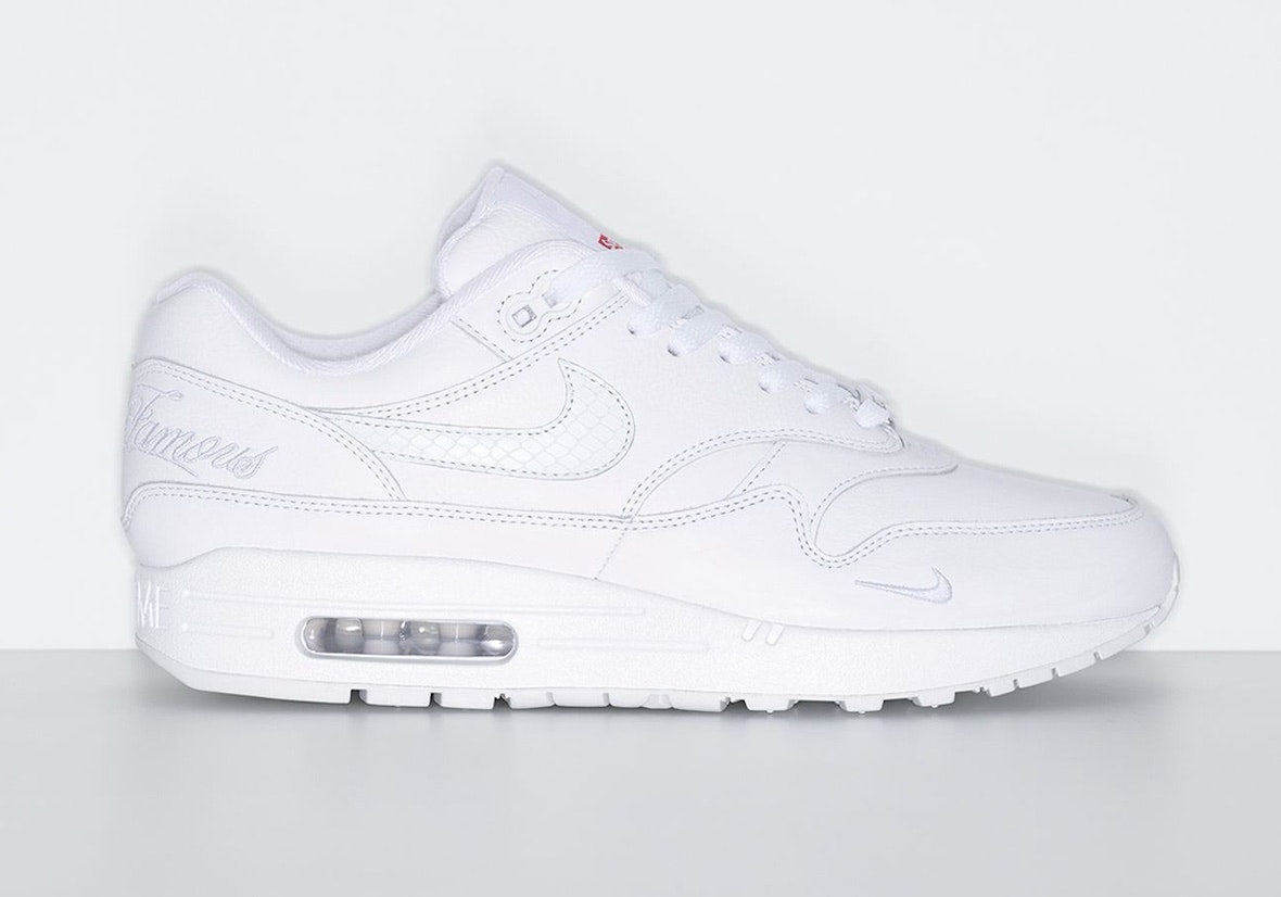 Supreme x Nike Air Max 1 "White"