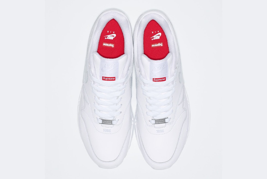 Supreme x Nike Air Max 1 "White"