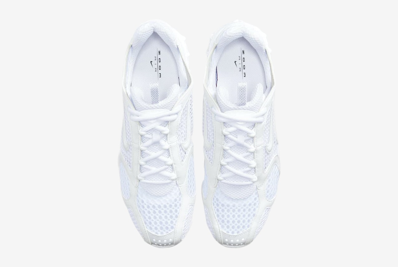 Nike Air Zoom Spiridon Cage 2 "Triple White"