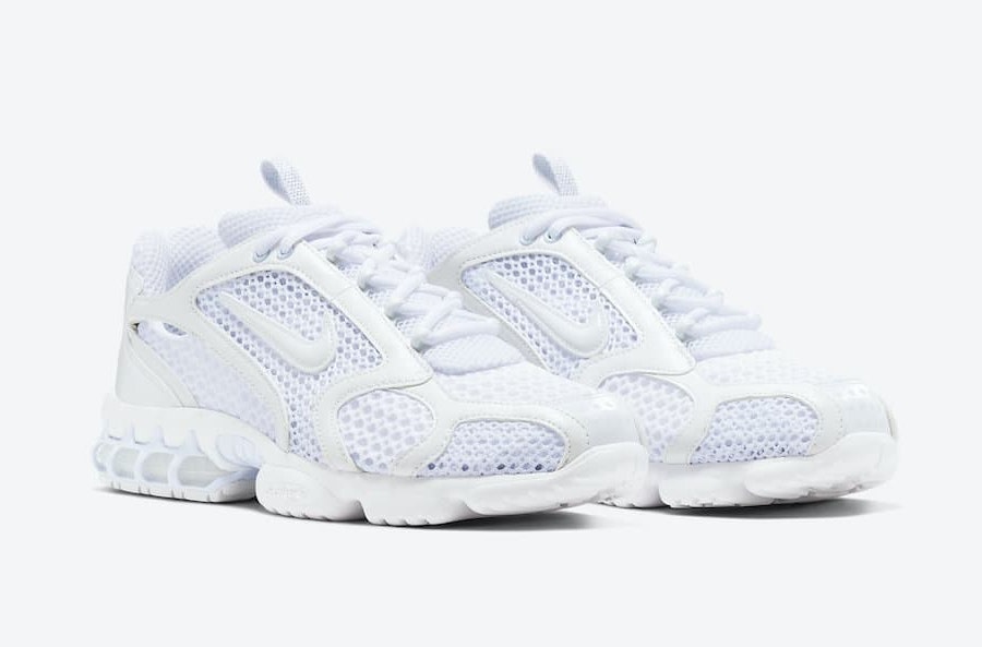Nike Air Zoom Spiridon Cage 2 "Triple White"