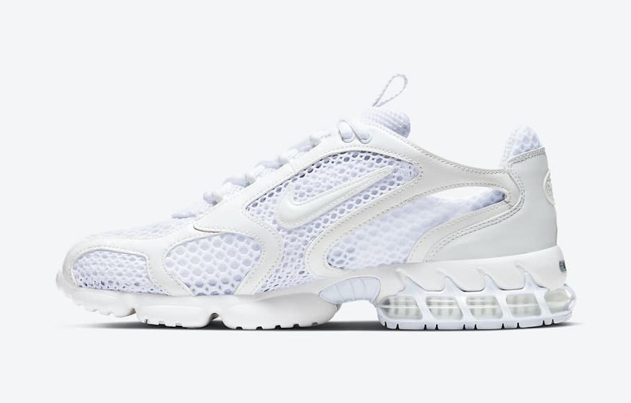 Nike Air Zoom Spiridon Cage 2 "Triple White"