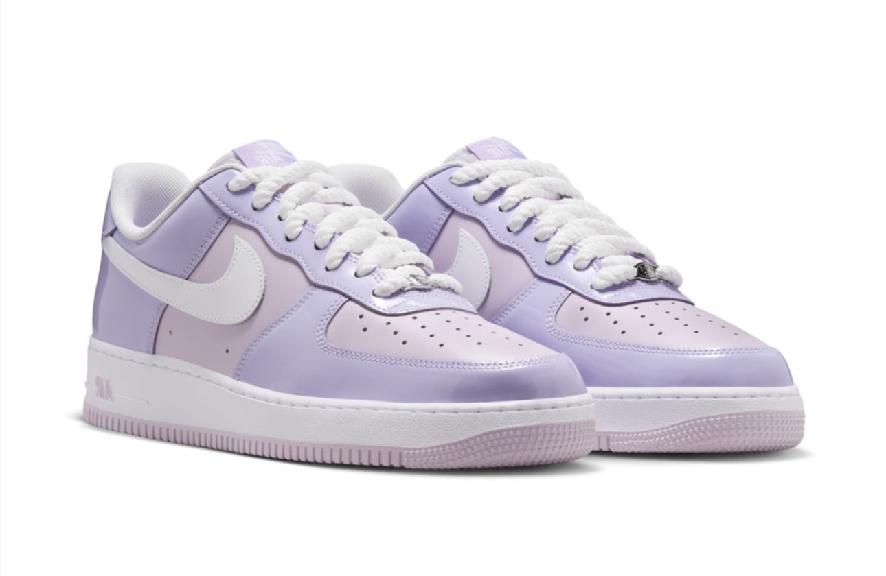 Nike Air Force 1 Low "Patent Hydrangeas"