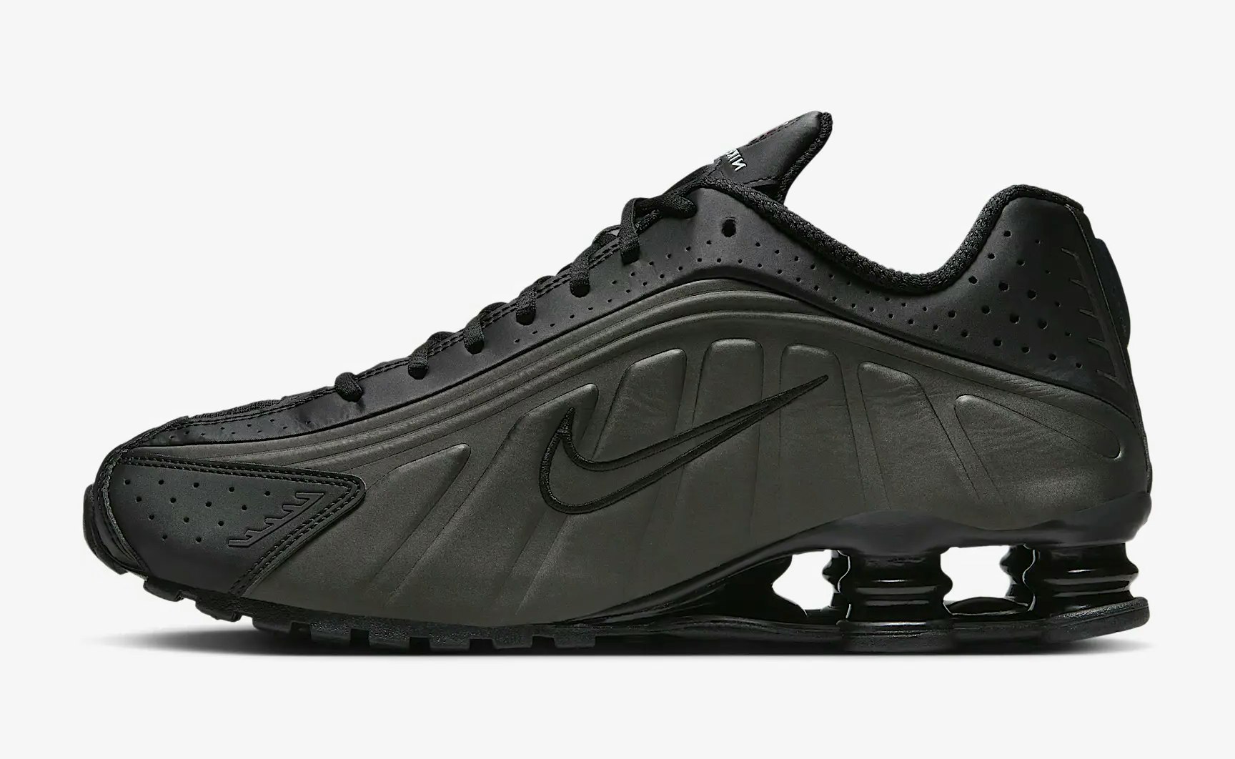 Nike Shox R4 "Black Bright Crimson"