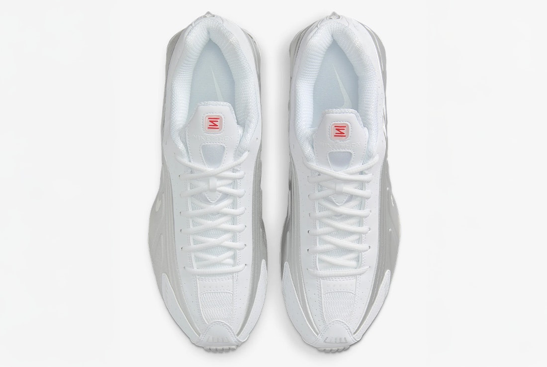 Nike Shox R4 "White Metallic Silver"