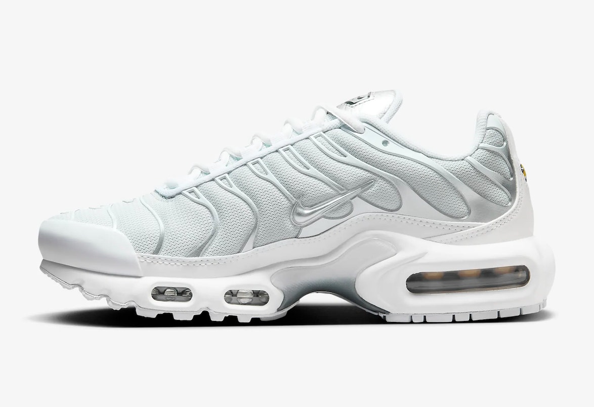 Nike Air Max Plus "Metallic White"