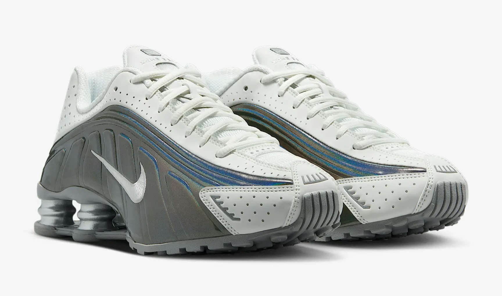 Nike Shox R4 "White Iridescent"