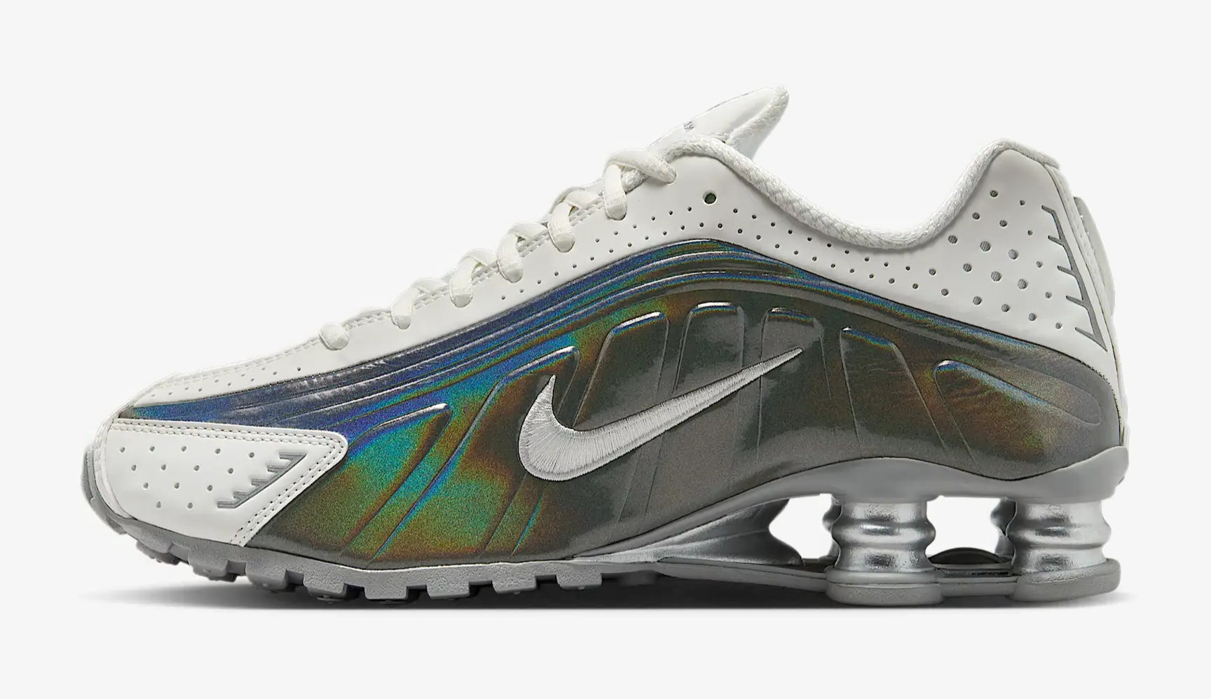 Nike Shox R4 "White Iridescent"