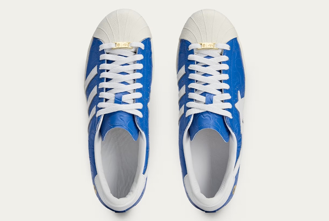 BAPE x adidas Superstar Vintage "Bape Blue White"