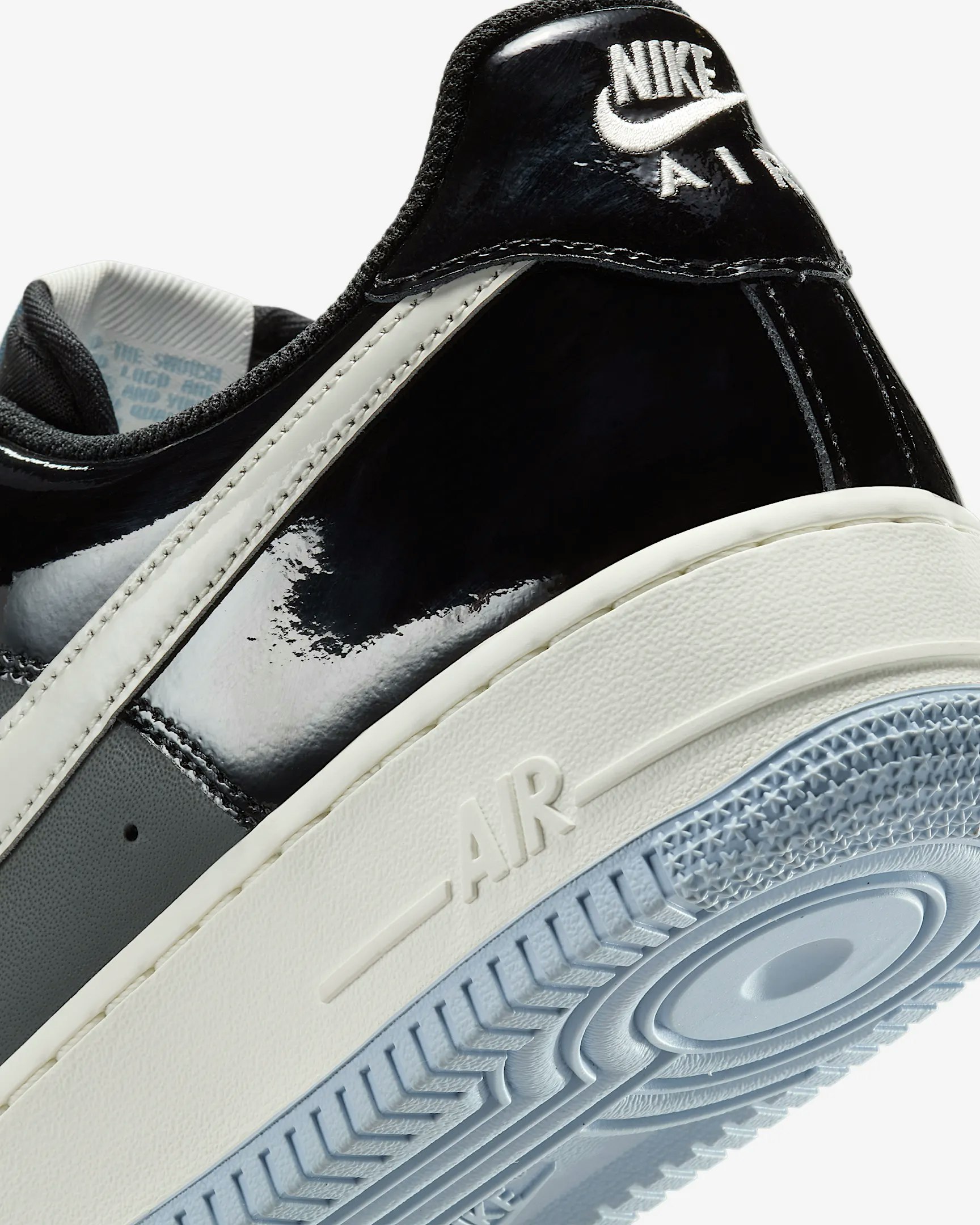 Nike Air Force 1 Low "Black Iron Grey"