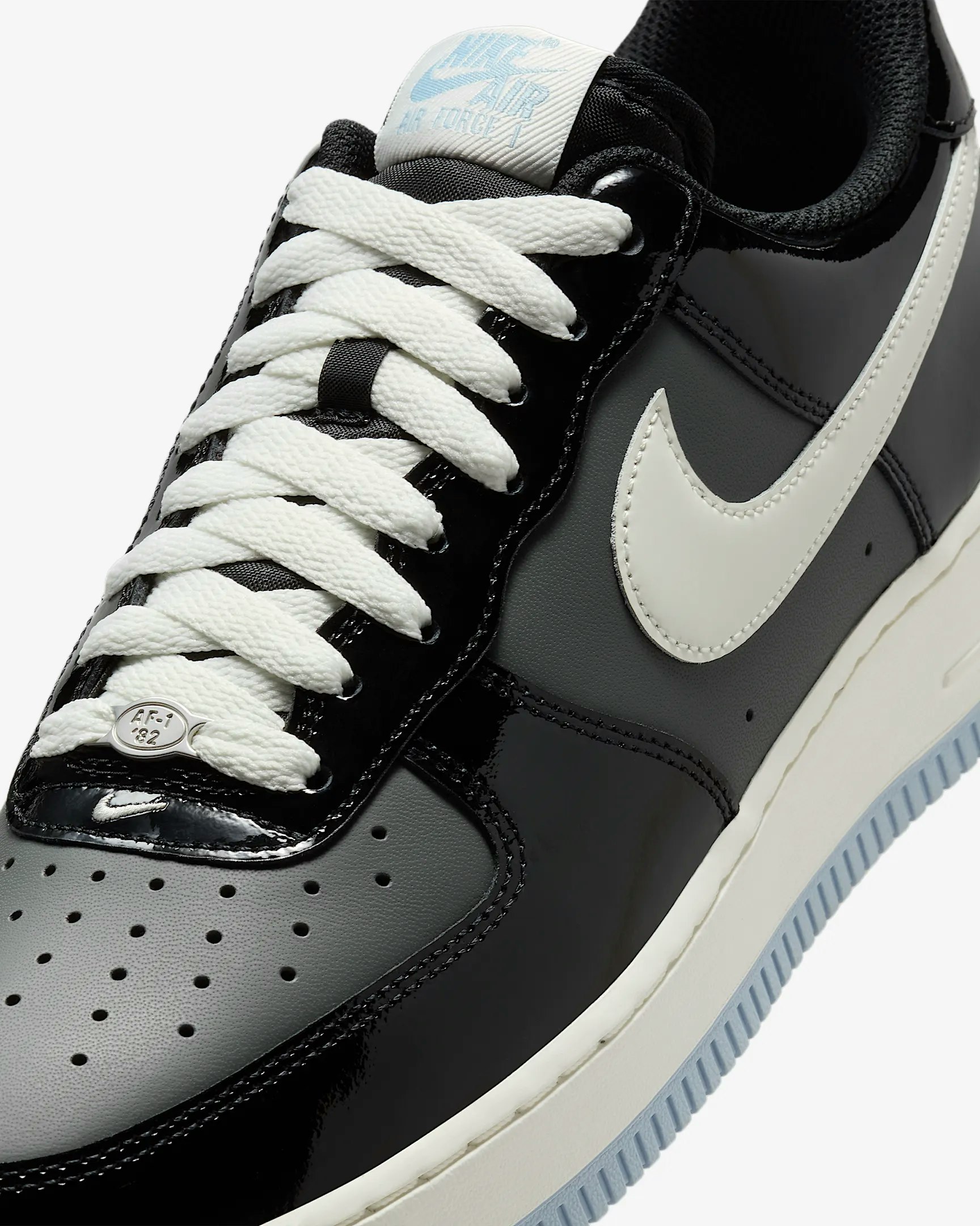 Nike Air Force 1 Low "Black Iron Grey"