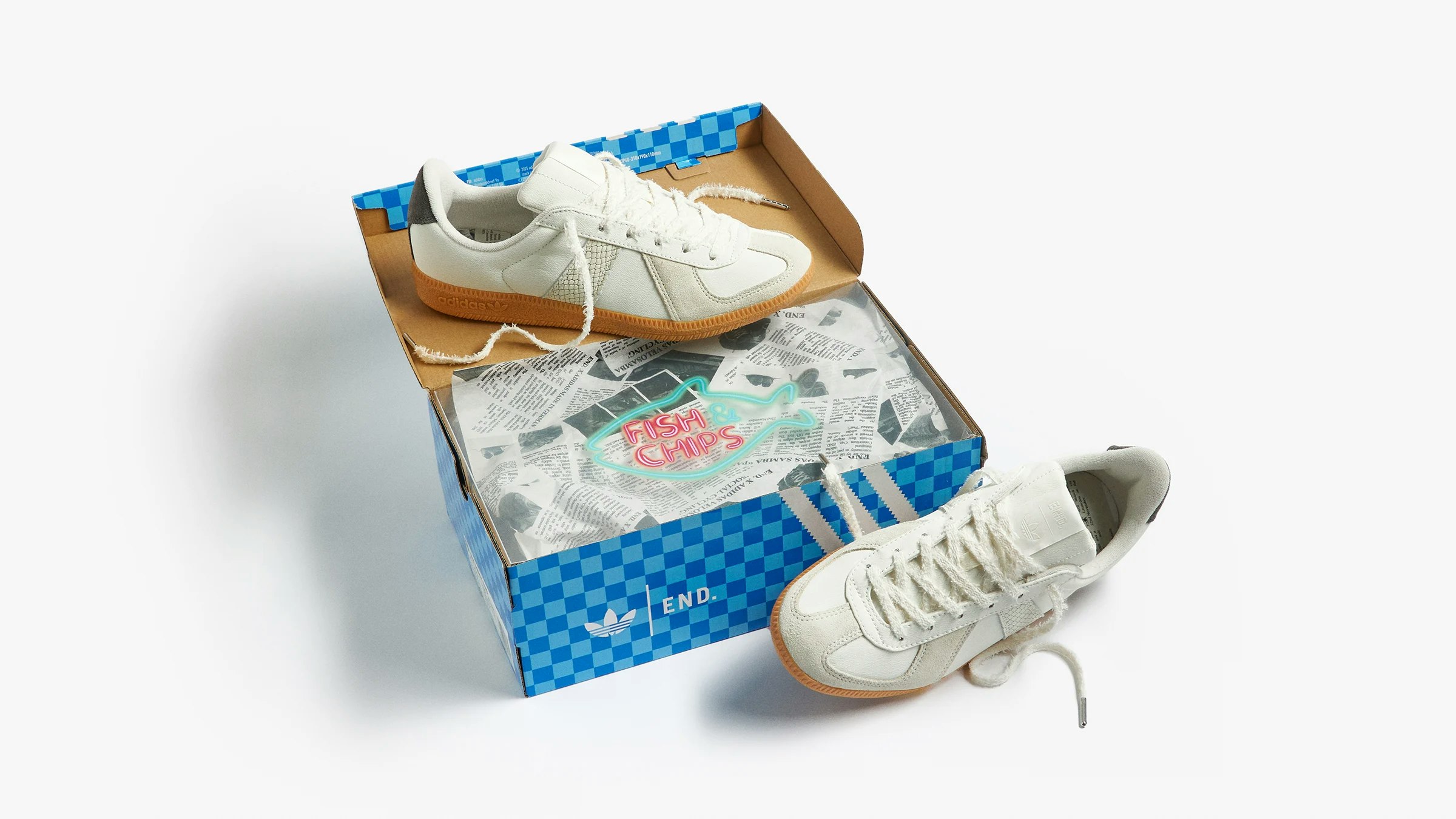 END. x adidas BW Army "White"