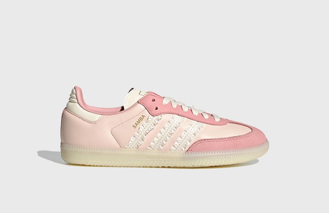 adidas Samba OG "Ruffle Stripes" (Wonder Mauve)