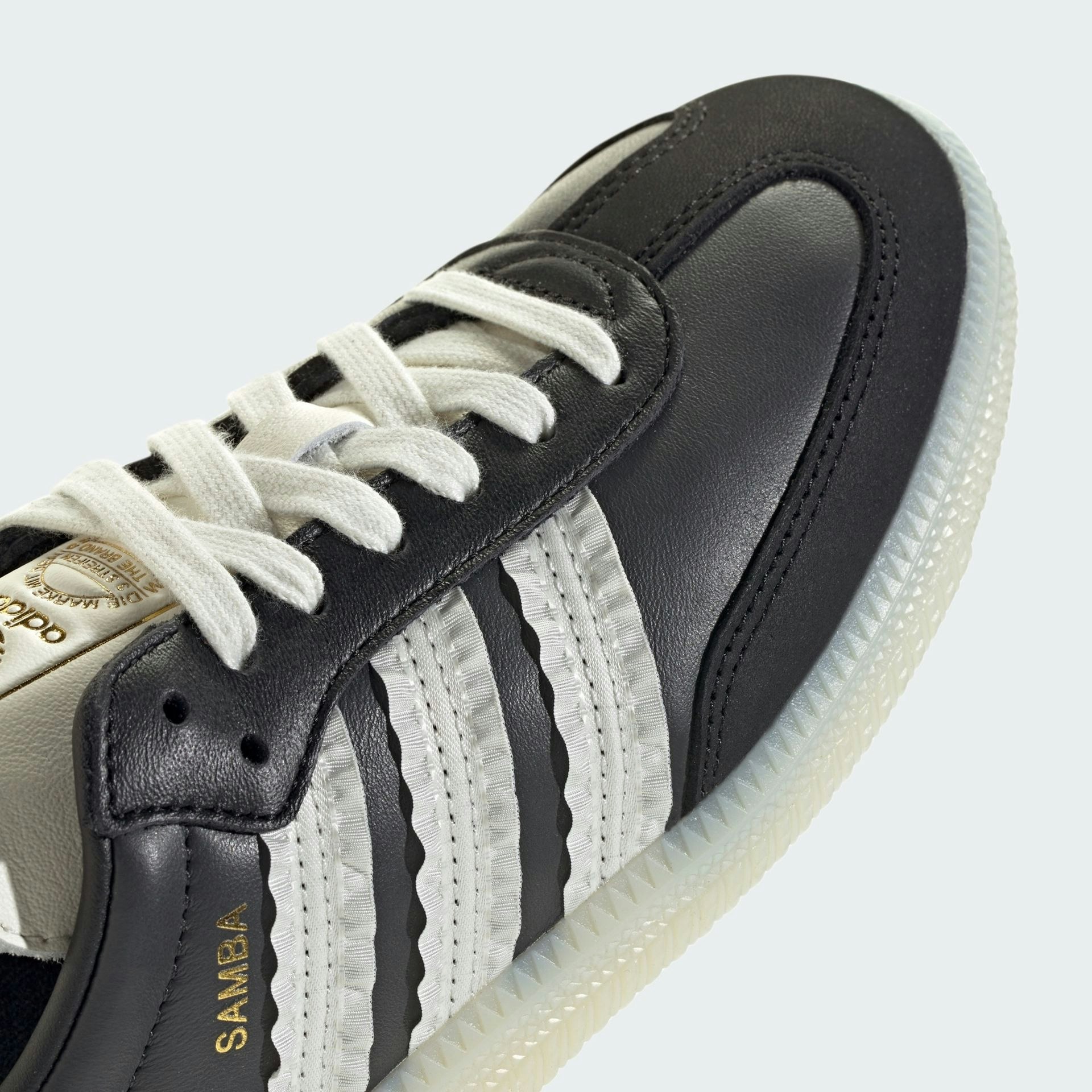 adidas Samba OG "Ruffle Stripes" (Carbon)