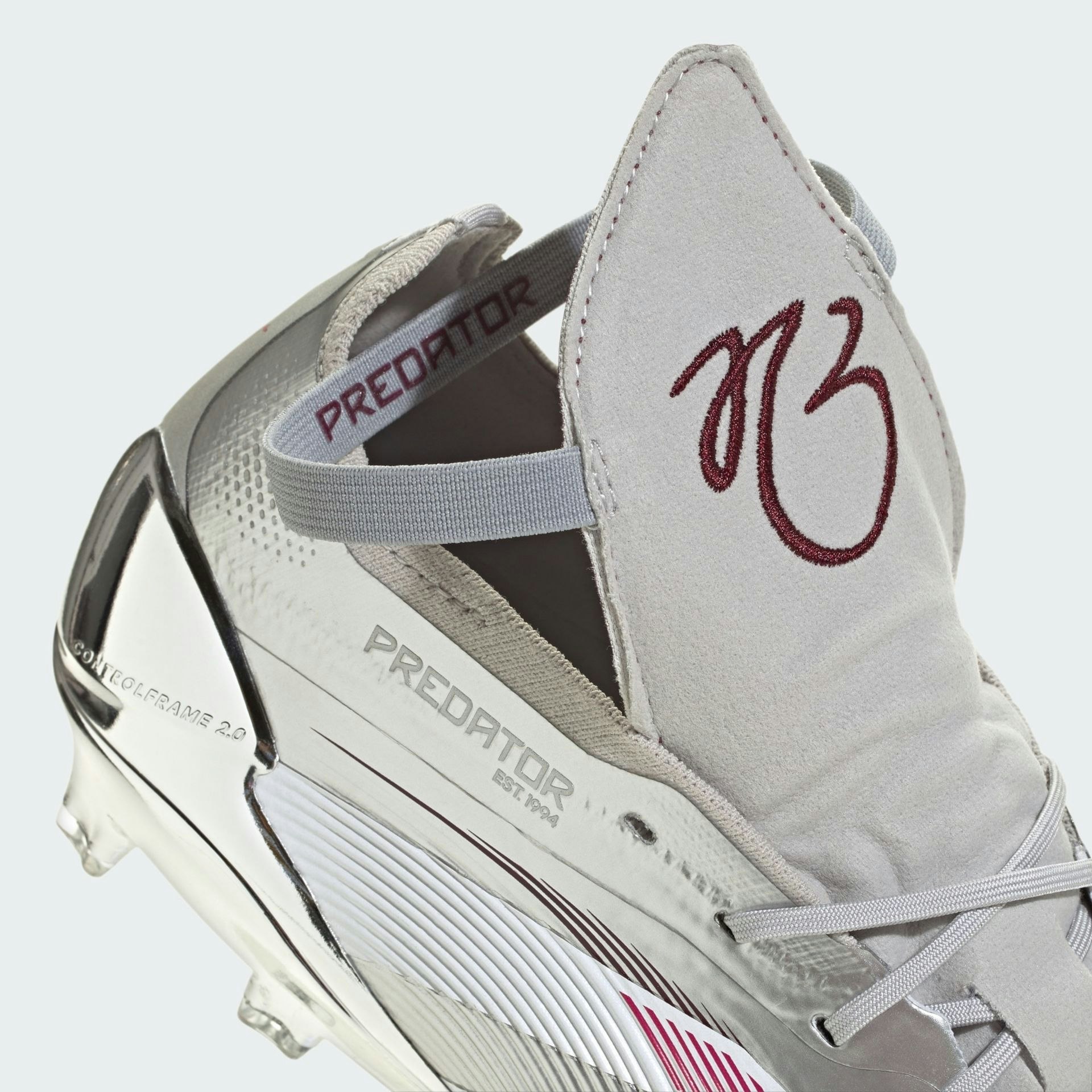 Jude Bellingham x adidas Predator Elite FT FG "Silver Metallic"