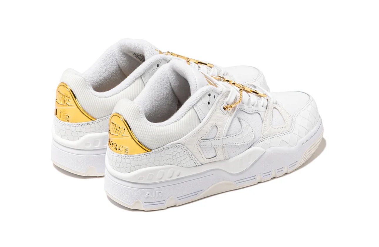NIGO x Nike Air Force 3 Low "White Croc"