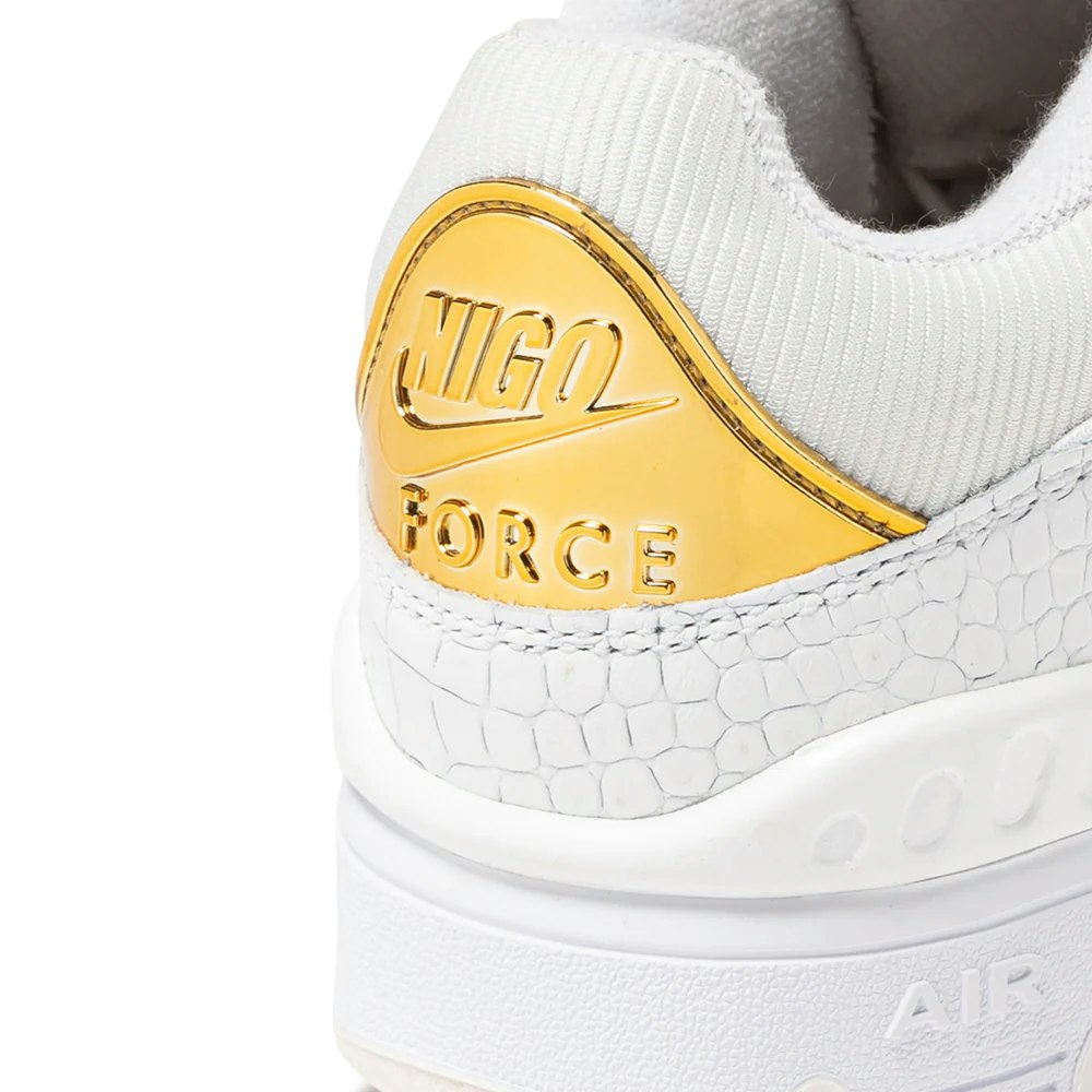 NIGO x Nike Air Force 3 Low "White Croc"