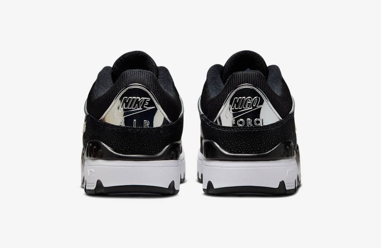 NIGO x Nike Air Force 3 Low "Black Croc"