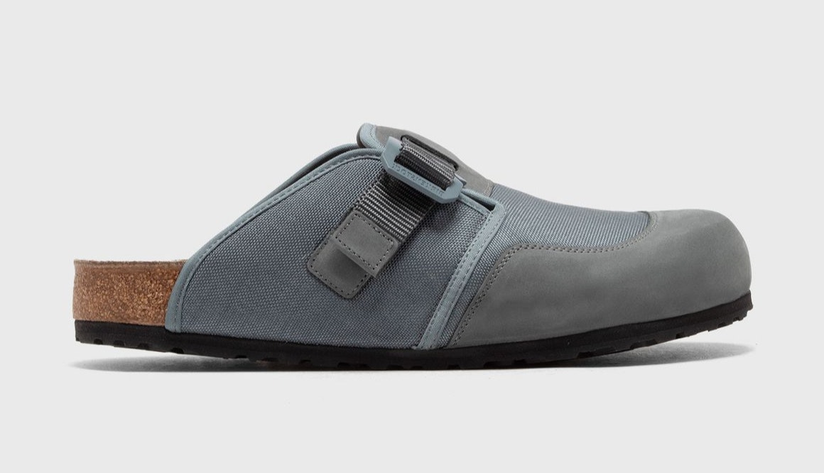 Birkenstock Boston Mixed Leather "Basalt Grey"