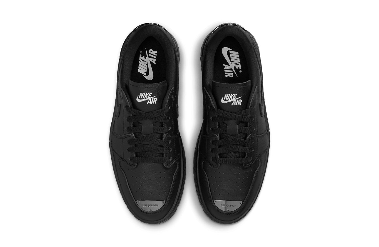 Air Jordan 1 Brooklyn Low "Triple Black"