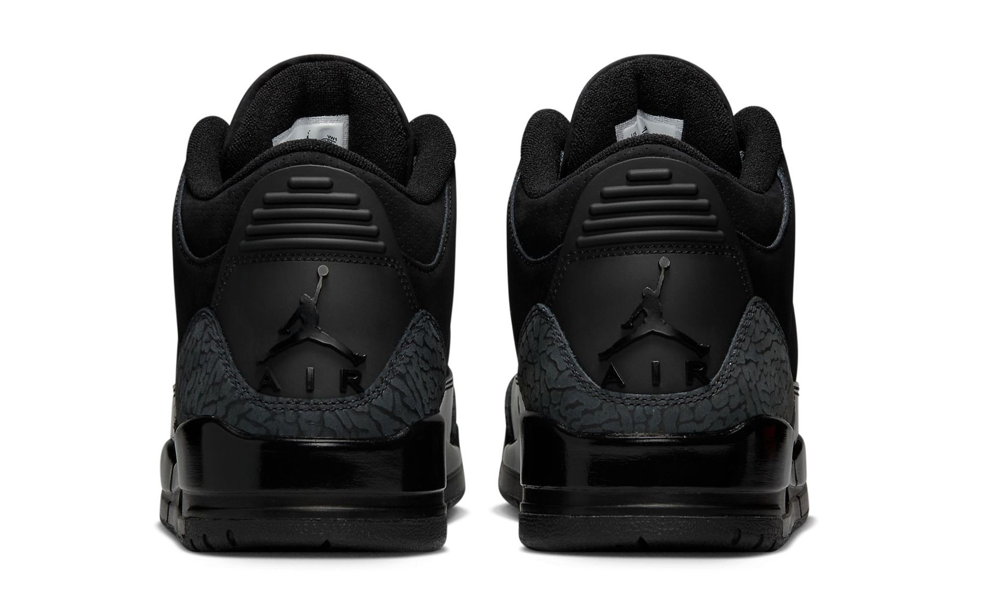 air jordan 3 retro all black