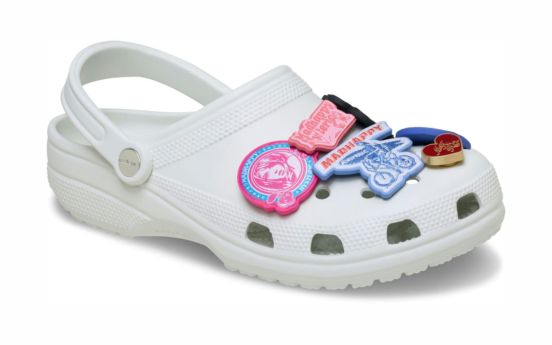 madhappy x Crocs Classic Clog "Hysteric Glamour" (White)