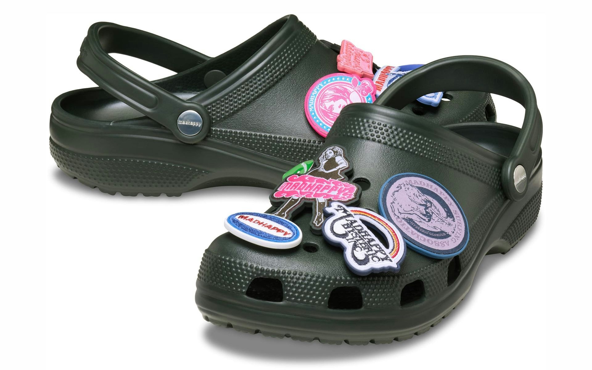 madhappy x Crocs Classic Clog "Hysteric Glamour" (Olive)