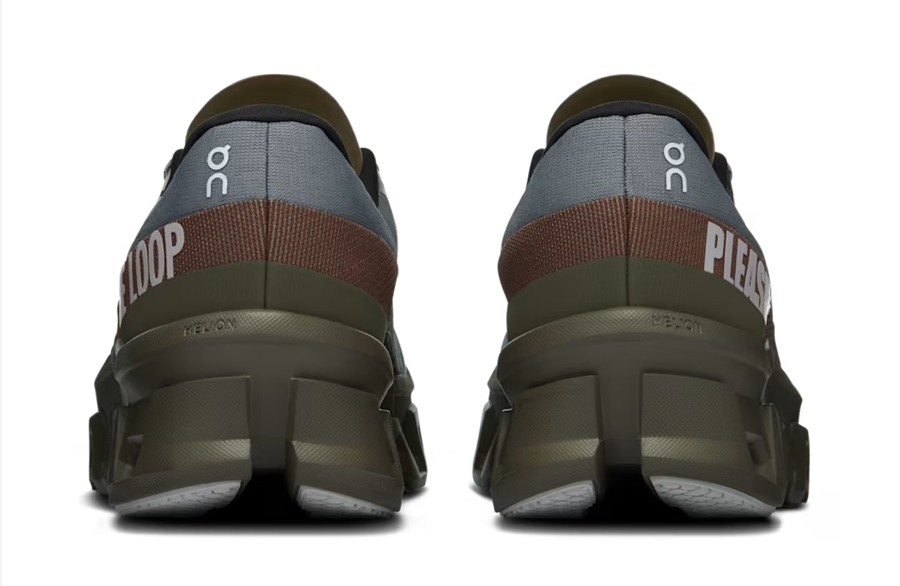 Pleasures x The Loop x ON Cloudmonster 2 PLS-TL "Mist Olive"
