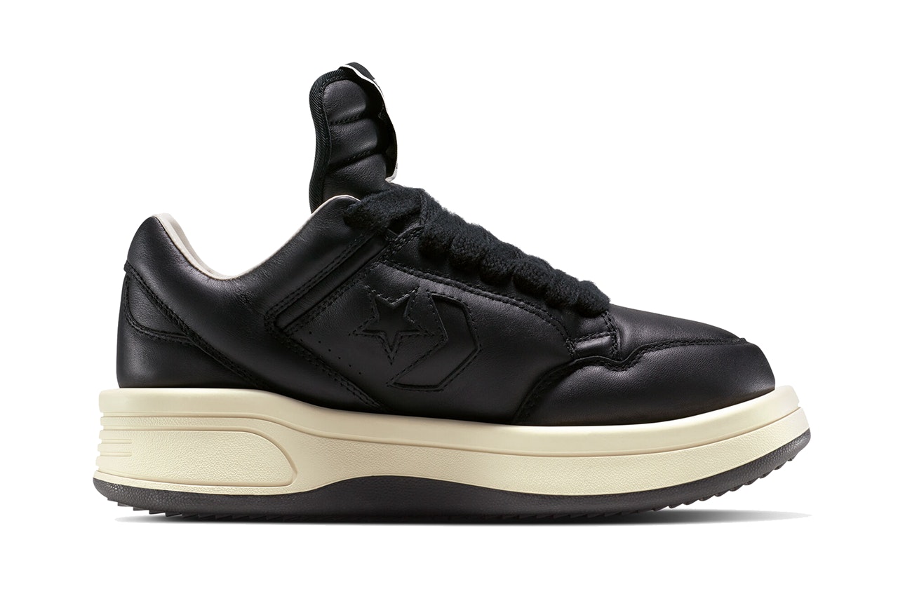 Rick Owens x Converse Turbowpn Low "DRKSHDW" (Black)