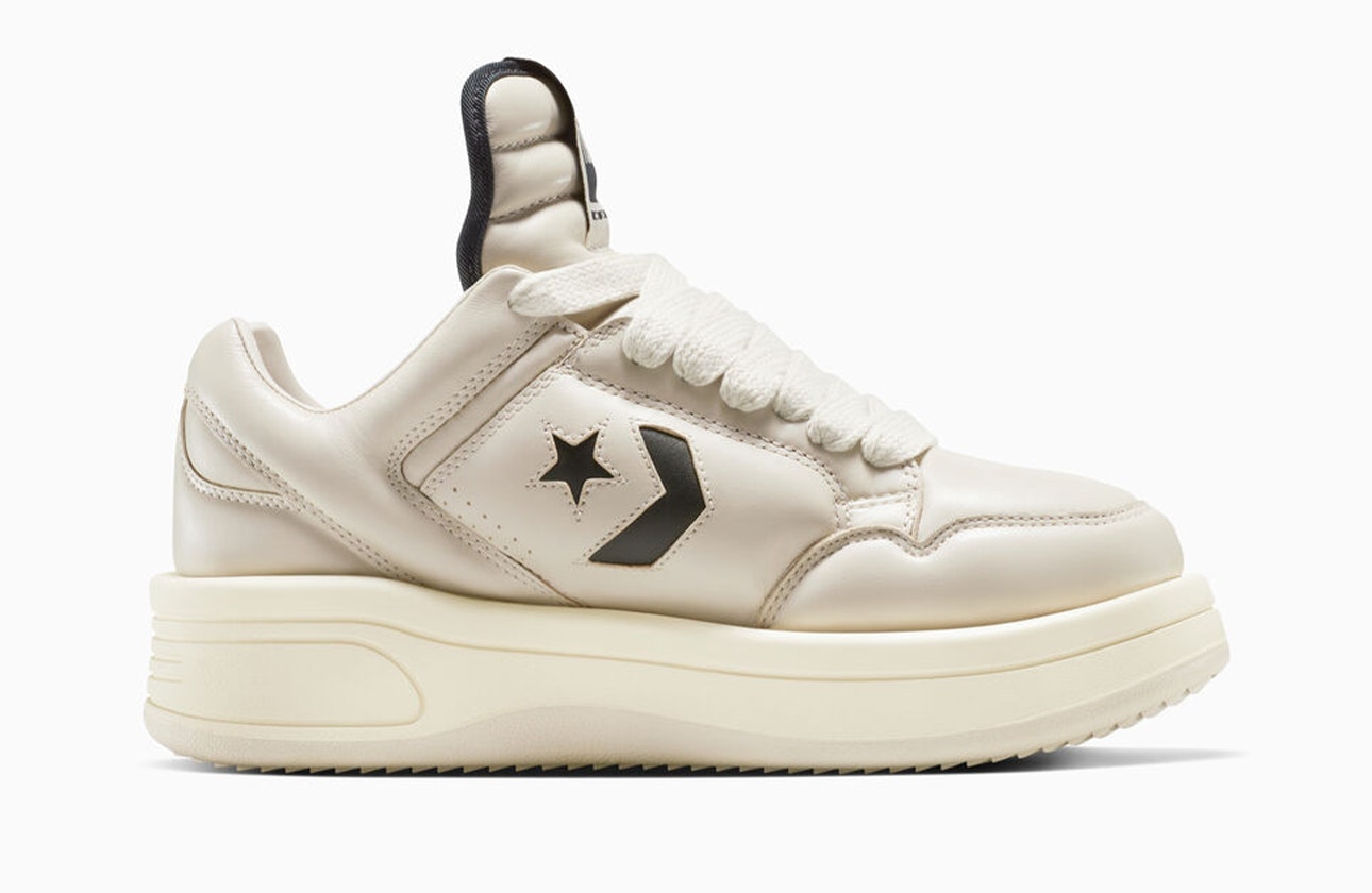 Rick Owens x Converse Turbowpn Low "DRKSHDW" (Pelican)