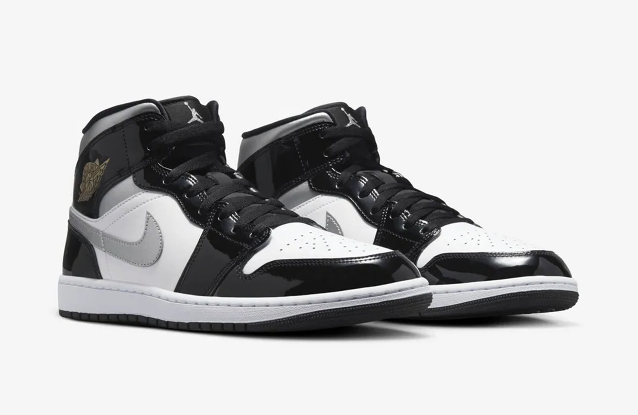 Air Jordan 1 Mid SE "Metallic Black"
