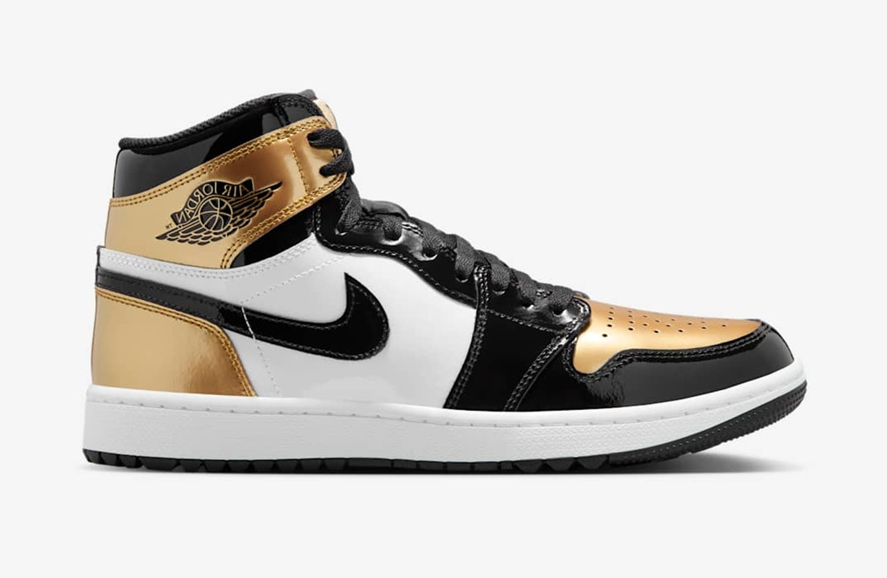 Air Jordan 1 High Golf "Gold Toe"