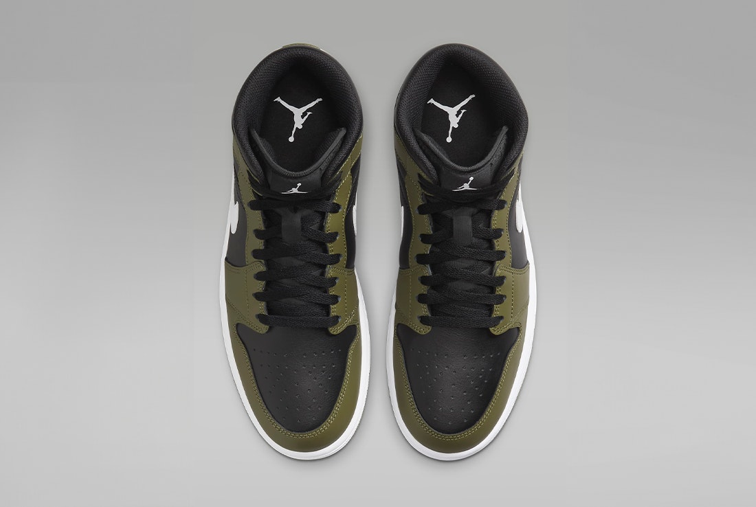 Air Jordan 1 Mid "Medium Olive"