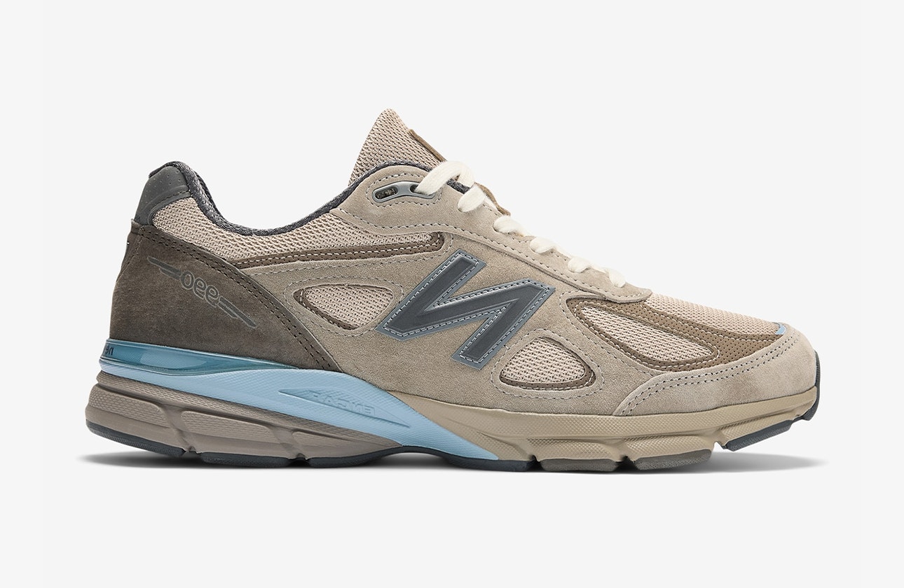 AURALEE x New Balance 990v4 "Made in USA" (Brown)