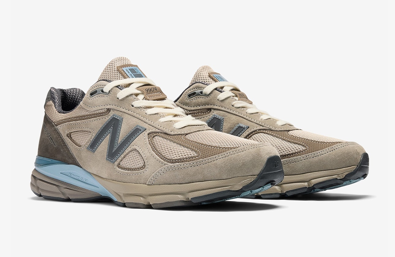 AURALEE x New Balance 990v4 "Made in USA" (Brown)