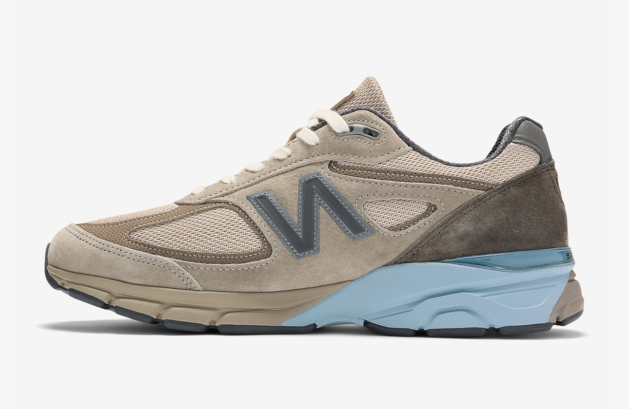 AURALEE x New Balance 990v4 "Made in USA" (Brown)