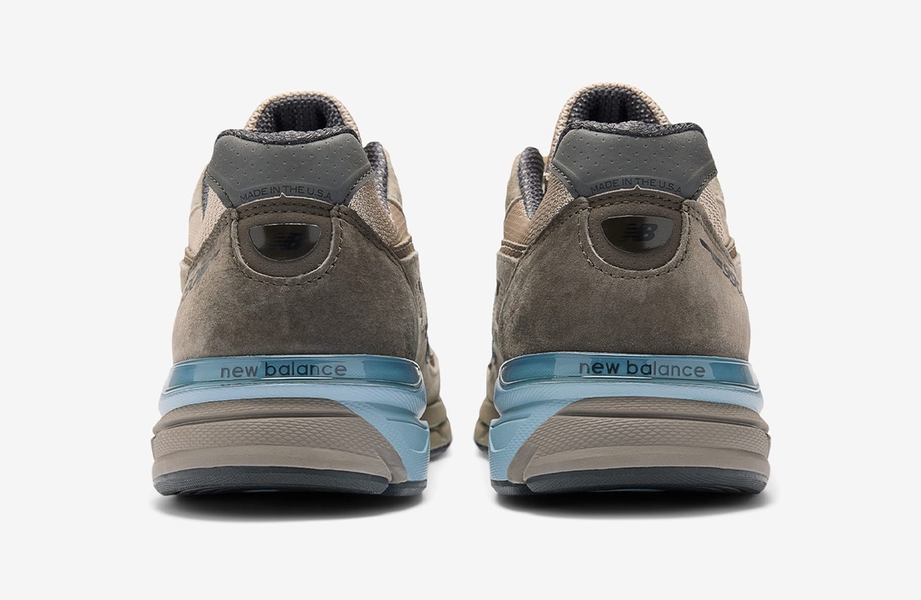 AURALEE x New Balance 990v4 "Made in USA" (Brown)