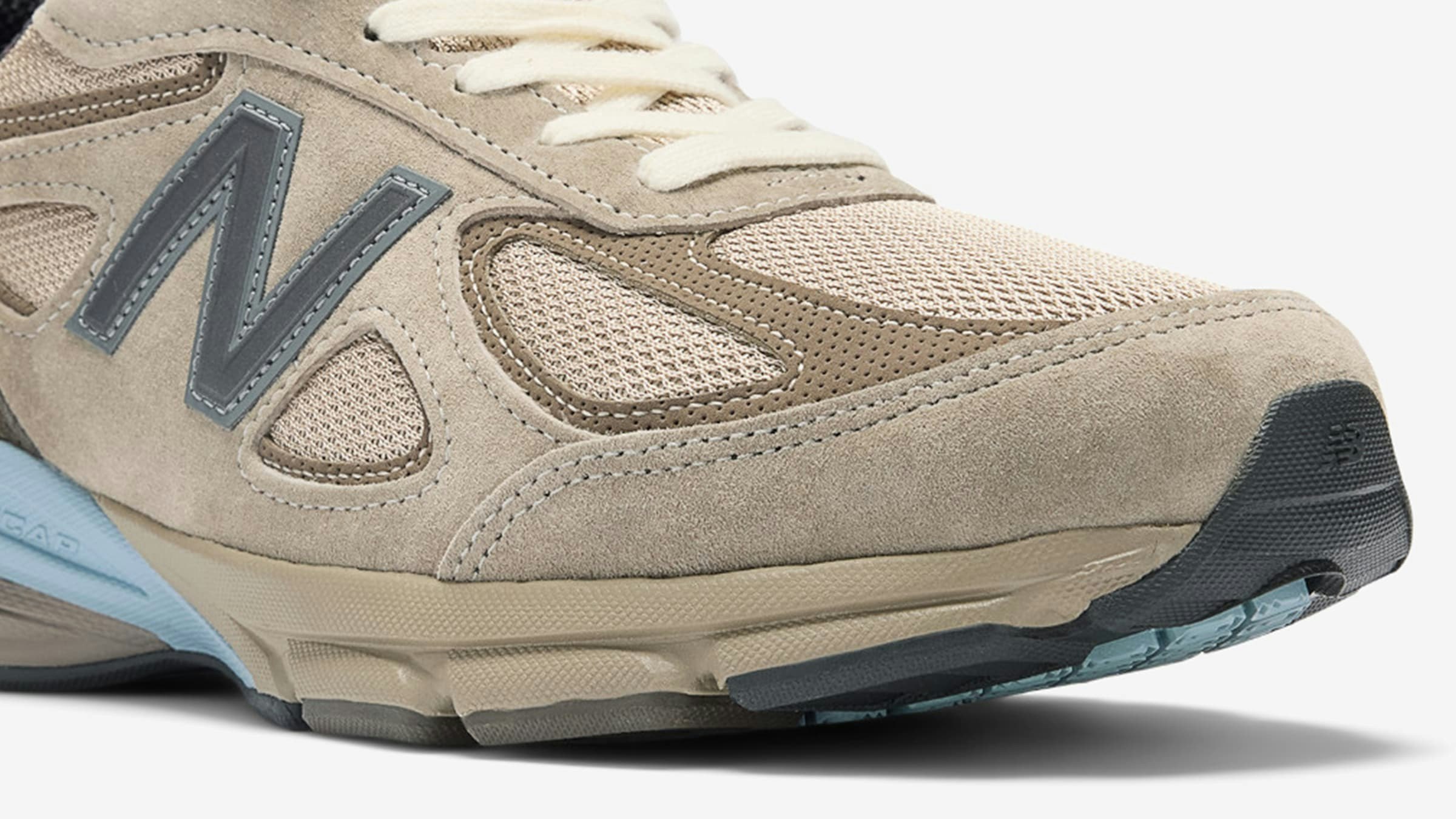 AURALEE x New Balance 990v4 "Made in USA" (Brown)