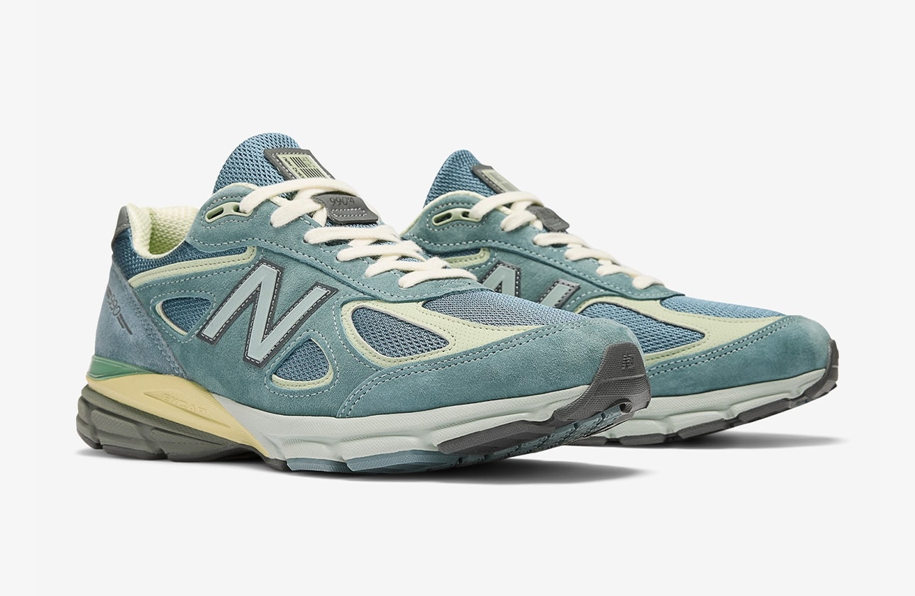 AURALEE x New Balance 990v4 "Made in USA" (Dark Slate)