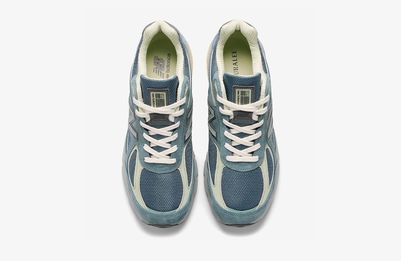 AURALEE x New Balance 990v4 "Made in USA" (Dark Slate)