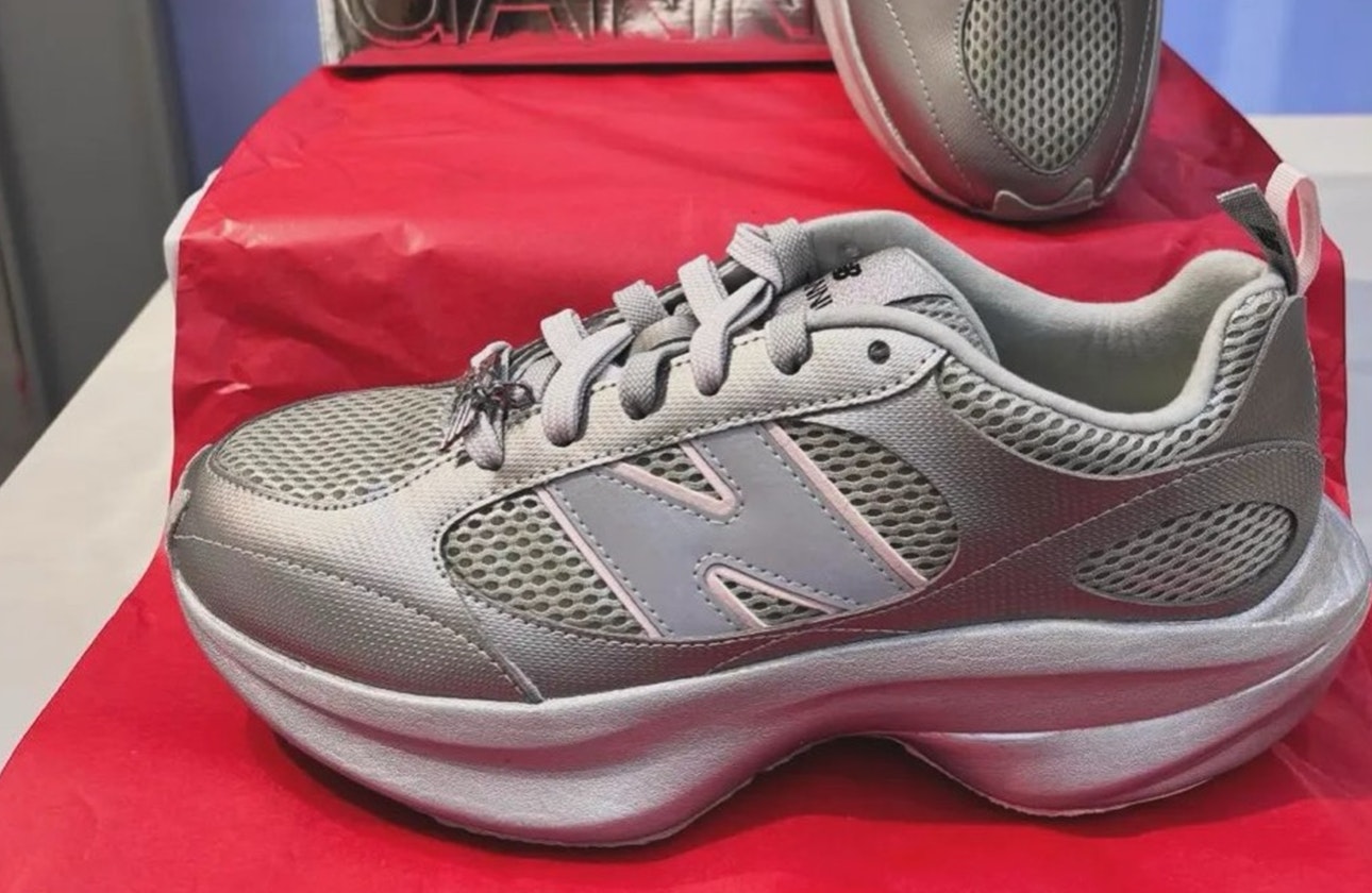 GANNI x New Balance Warped Runner "Metallic Silver"