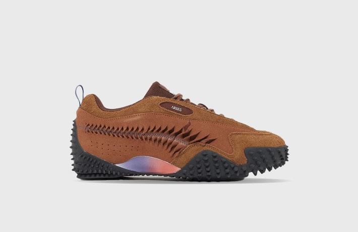 Aries x PUMA Mostro Mahogany Teak