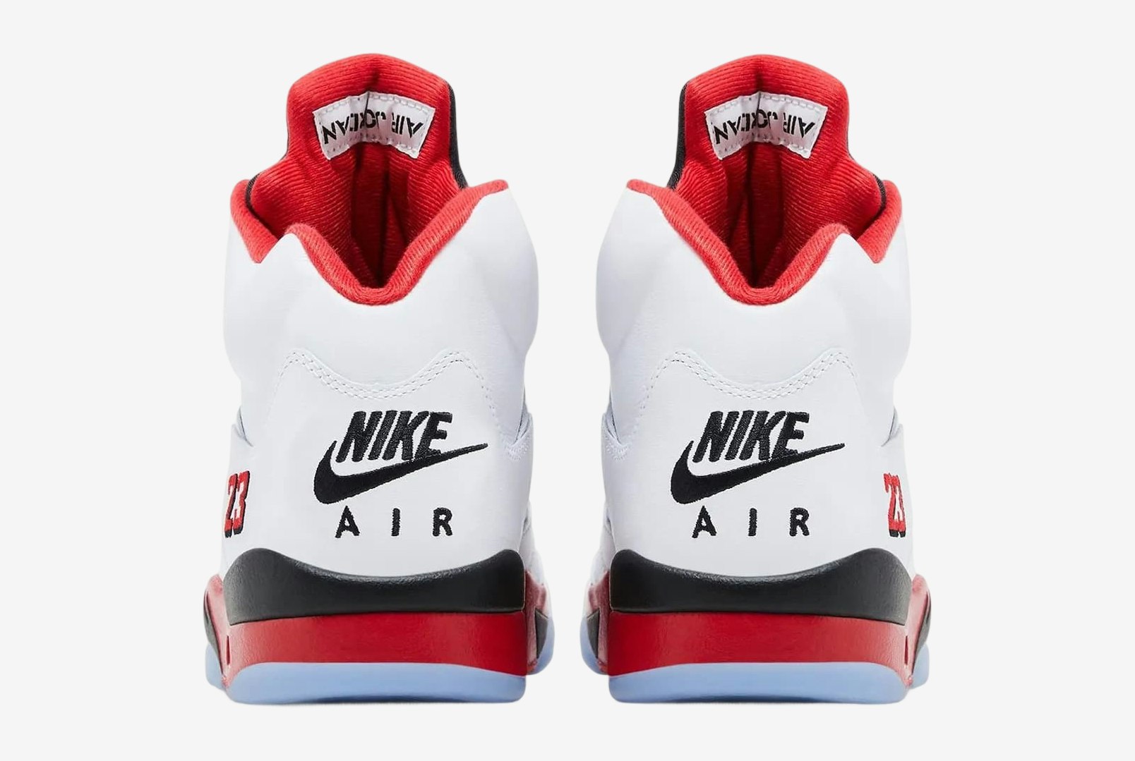 Air Jordan 5 Fire Red “Black Tongue”