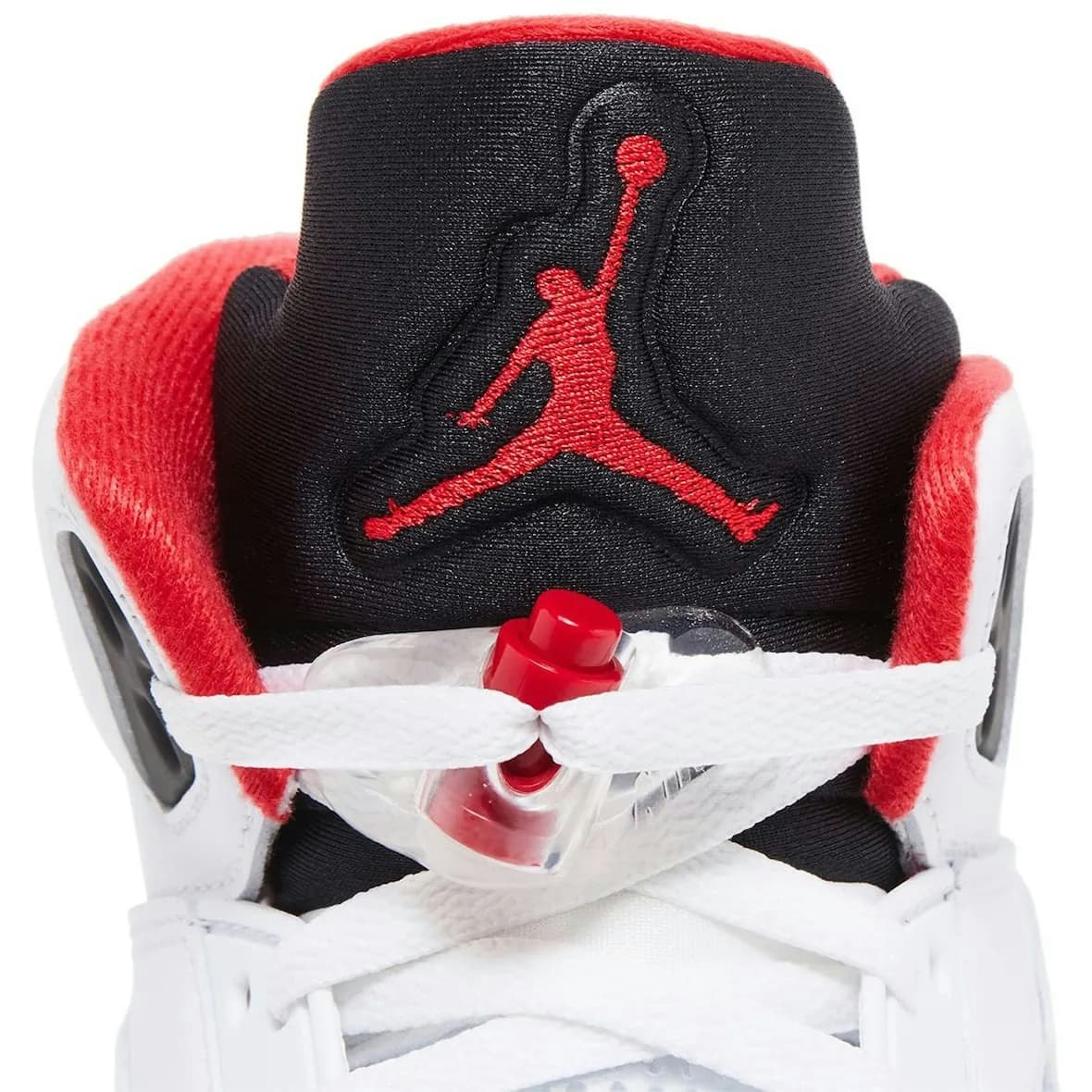 Air Jordan 5 Fire Red “Black Tongue”
