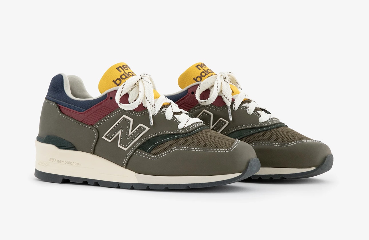 Aimé Leon Dore x New Balance 997 "Made in USA" (Olive)
