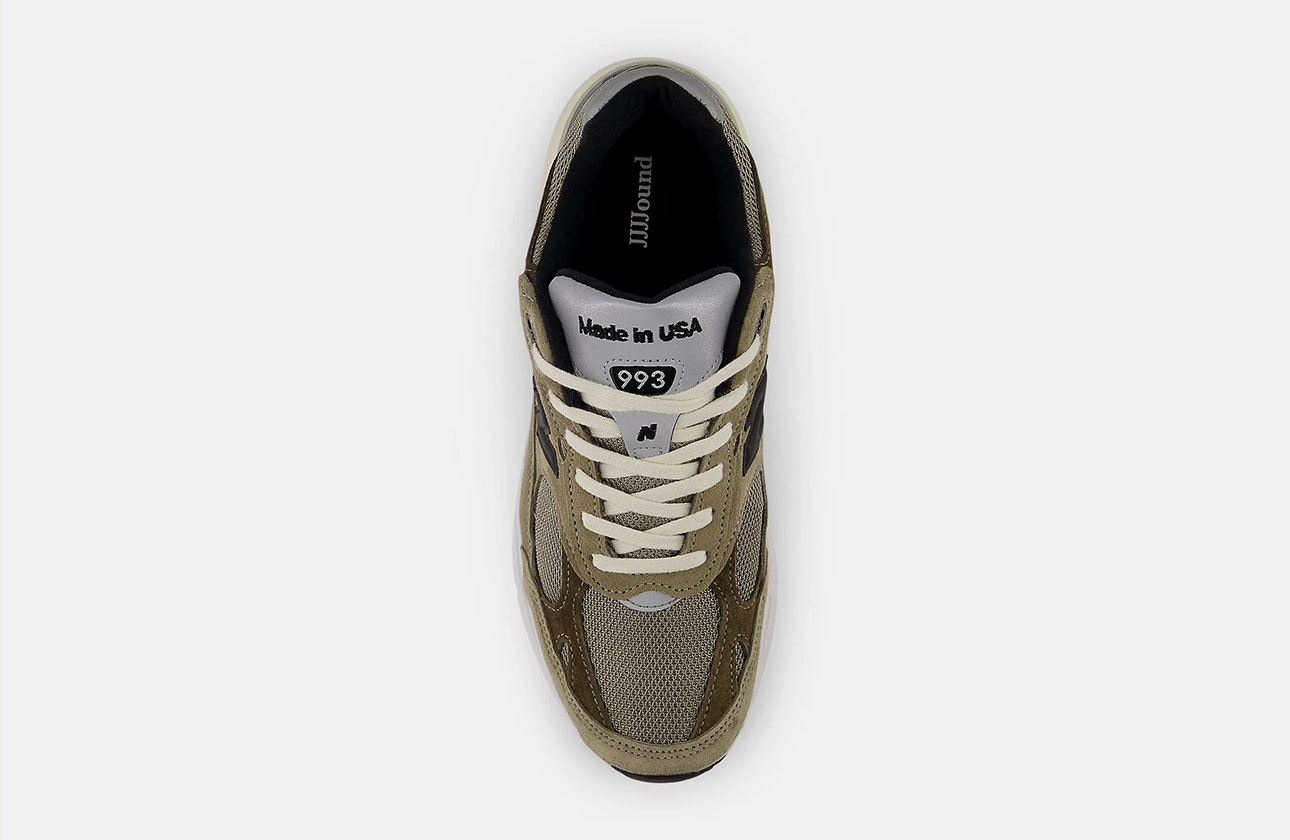 JJJJound x New Balance 993 "Made in USA" (Military Urban Angora)